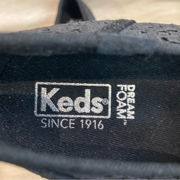 KEDS  Sz 10 Triple Cvo Festival Dream Foam Insoles Lace Up Lace Sneakers NWOT - Picture 5 of 12